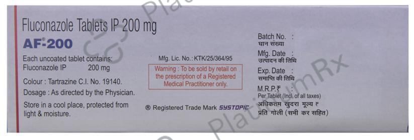 AF 200mg Tablet 1s