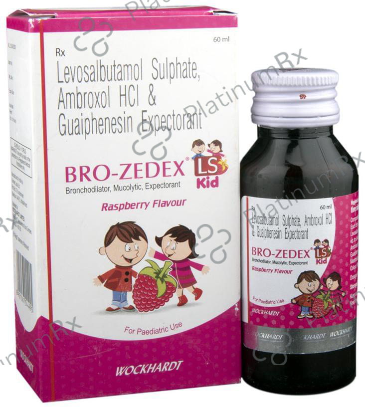 Bro Zedex LS Kid Raspberry Expectorant 60ml
