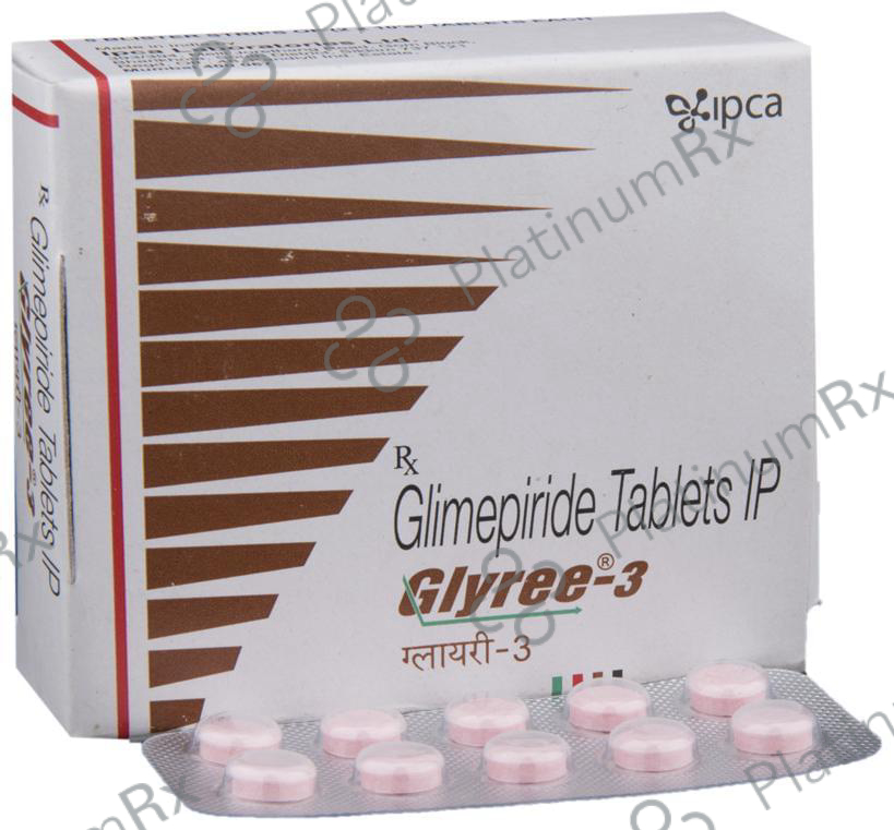 Glyree 3mg Tablet 10s