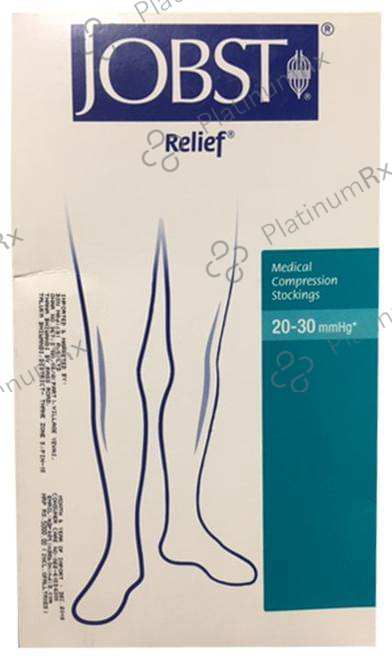 Jobst Relief CCL2 AG Above Knee Medical Compression Stockings XL Beige