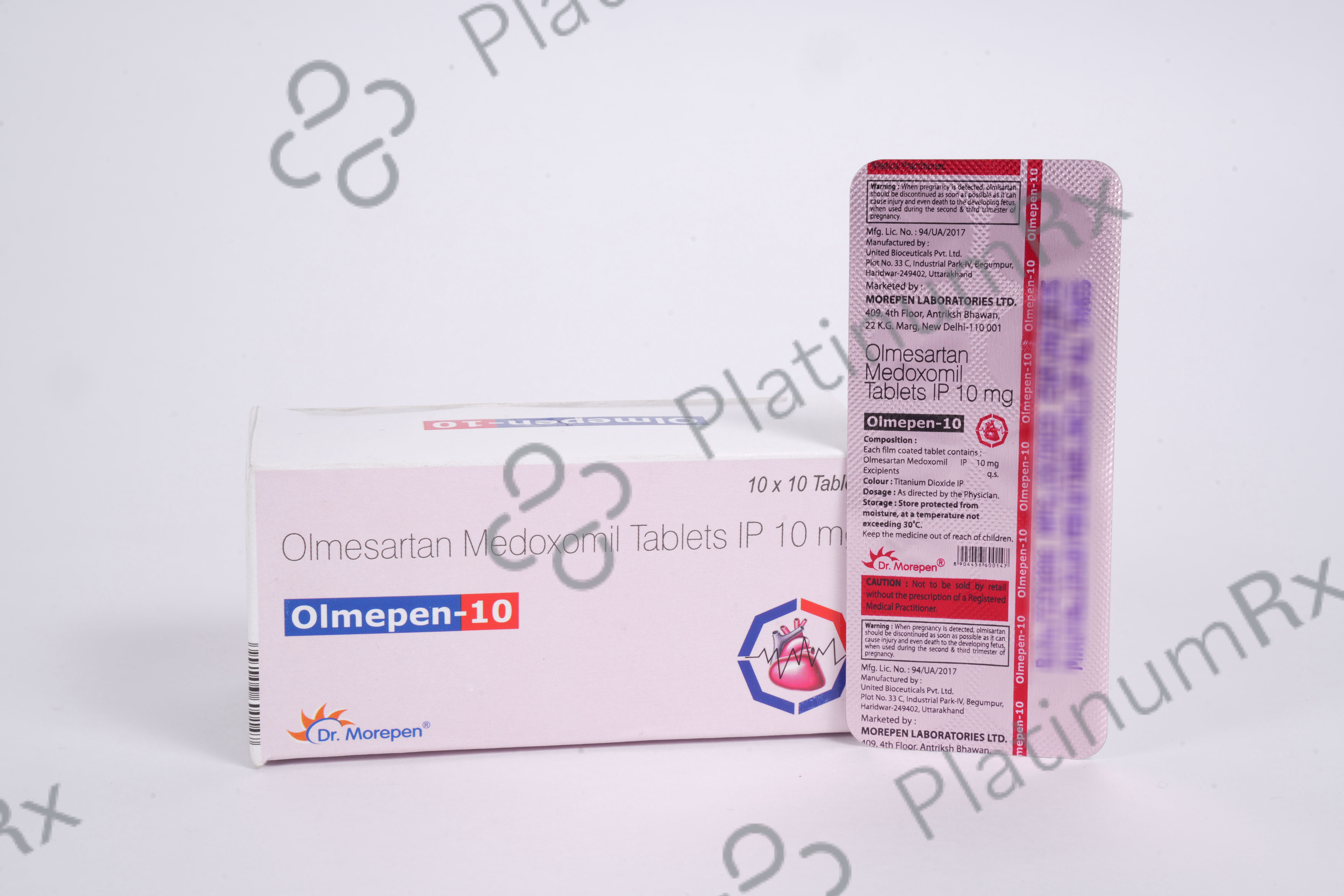 Olmepen 10mg Tablet 10s