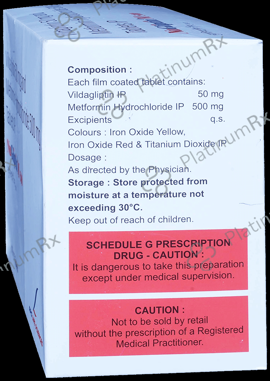 Nugliptin M 500/50mg Tablet 15s