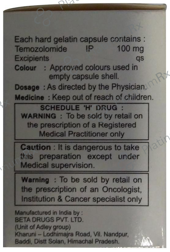 Temospan 100 Capsule