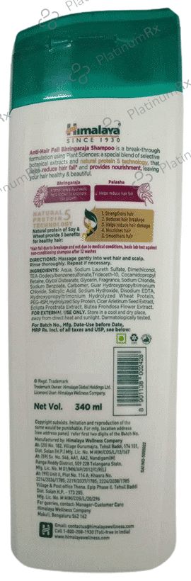 Himalaya Personal Care Himalaya Anti Hair Fall Bhringraj Shampoo