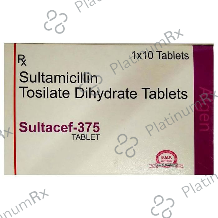 Sultacef 375 Tablet