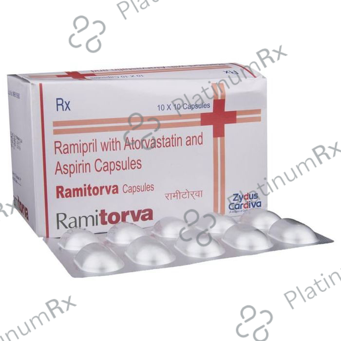 Ramitorva 10/75/5mg Capsule 10s