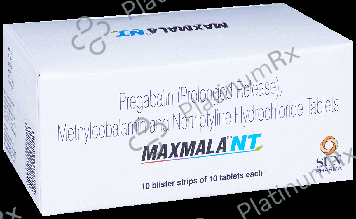 Maxmala NT 75mg/10mg/1500mcg Tablet