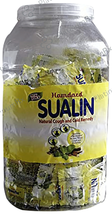 Hamdard Sualin Natural Cough & Cold Remedy - Relieves Itchy & Sore Throat 400 tablets