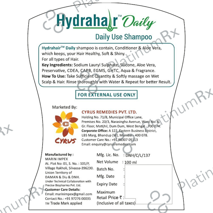 Hydrahair KT Lotion