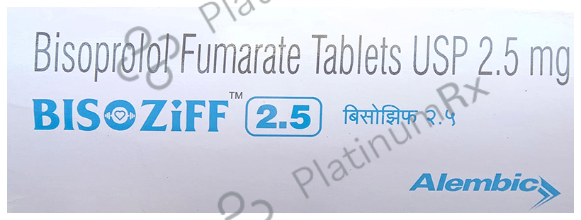 Bisoziff 2.5mg Tablet 10s