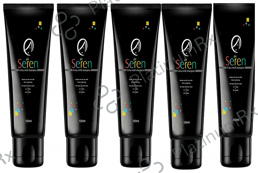 Seren Extra Mild Shampoo (100ml Each) 5 Tubes