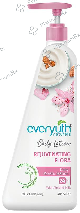 Everyuth Naturals Body Lotion Rejuvenating Flora 500 ml