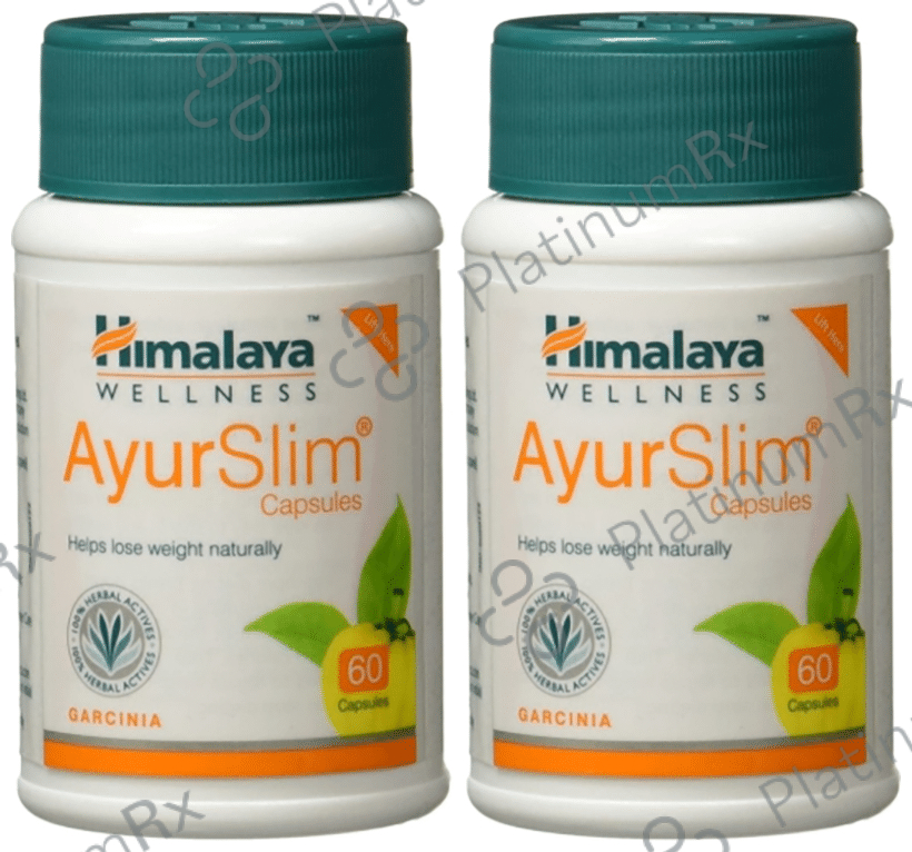 Himalaya Wellness AyurSlim Capsule (60 Each) 2 bottles
