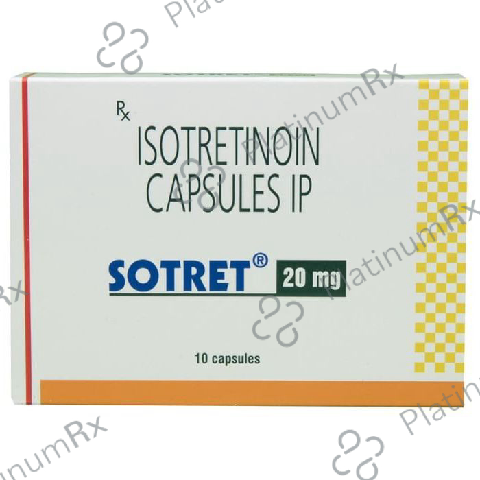 Sotret 20mg Capsule 10s