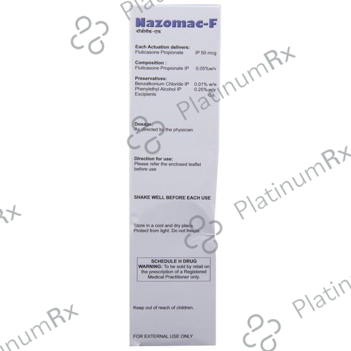 Nazomac F Nasal Spray 12ml