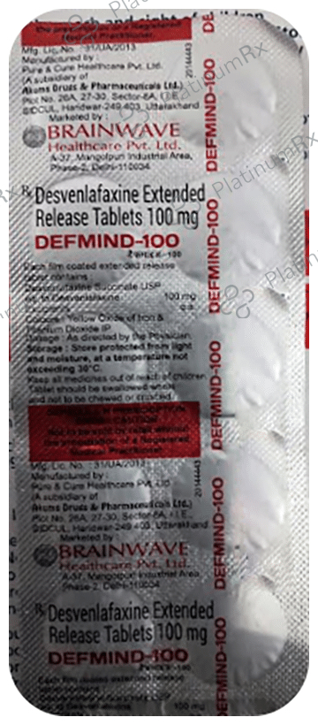 Defmind 100mg Tablet