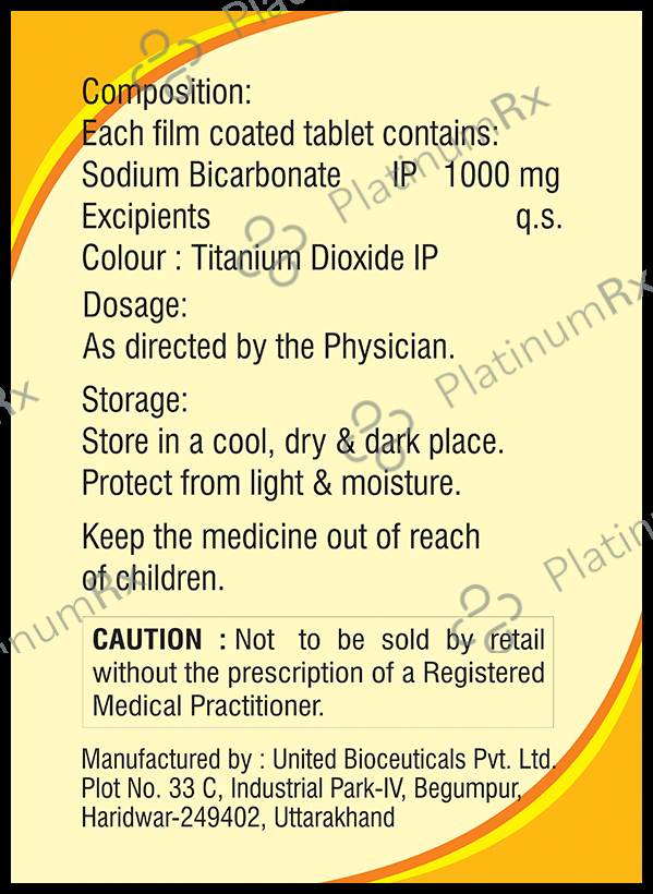 Sodicab Forte 1000 Tablet
