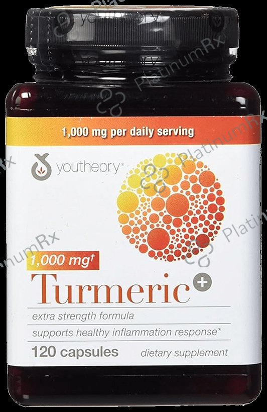 Youtheory Turmeric 1000mg Capsule