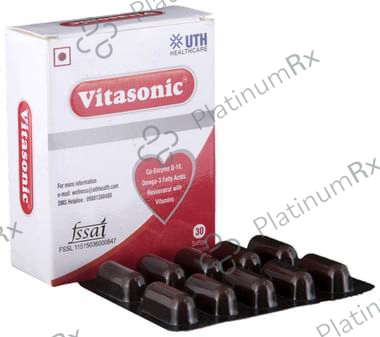 Vitasonic Soft Gelatin Capsule 10s