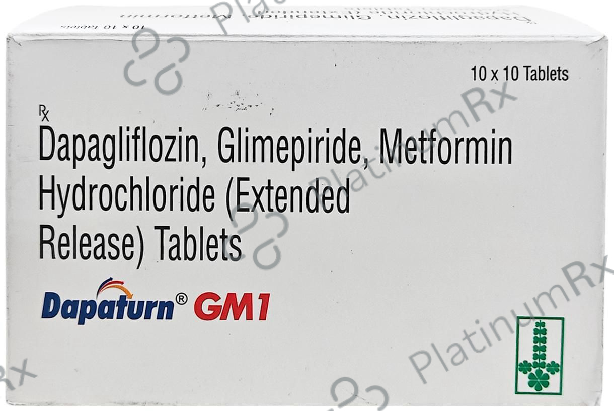 Dapaturn GM 1/10/500mg Tablet 10s