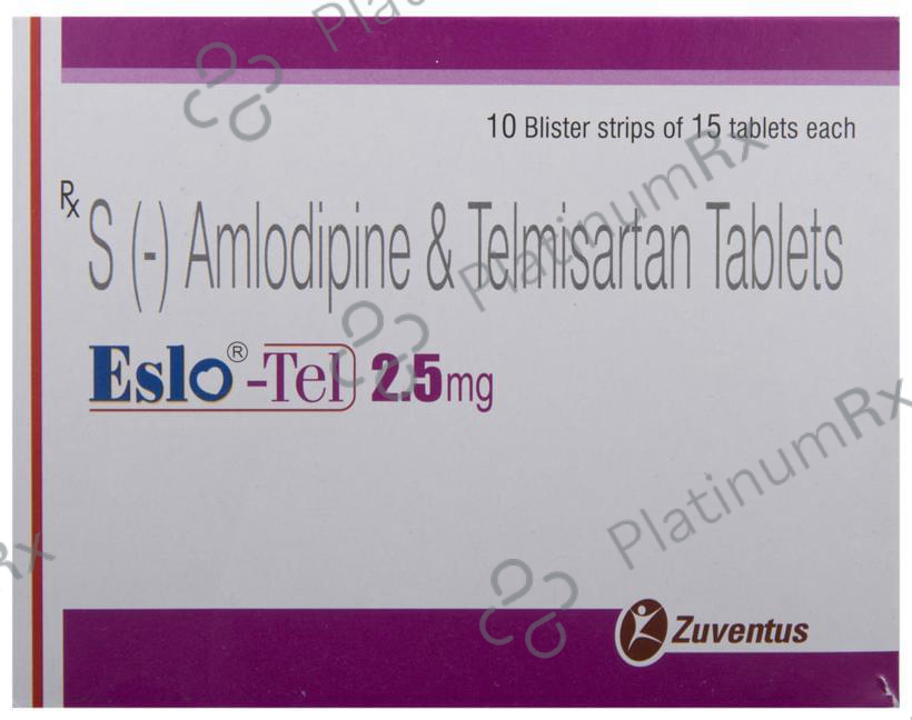 Eslo Tel 2.5/40mg Tablet 15s