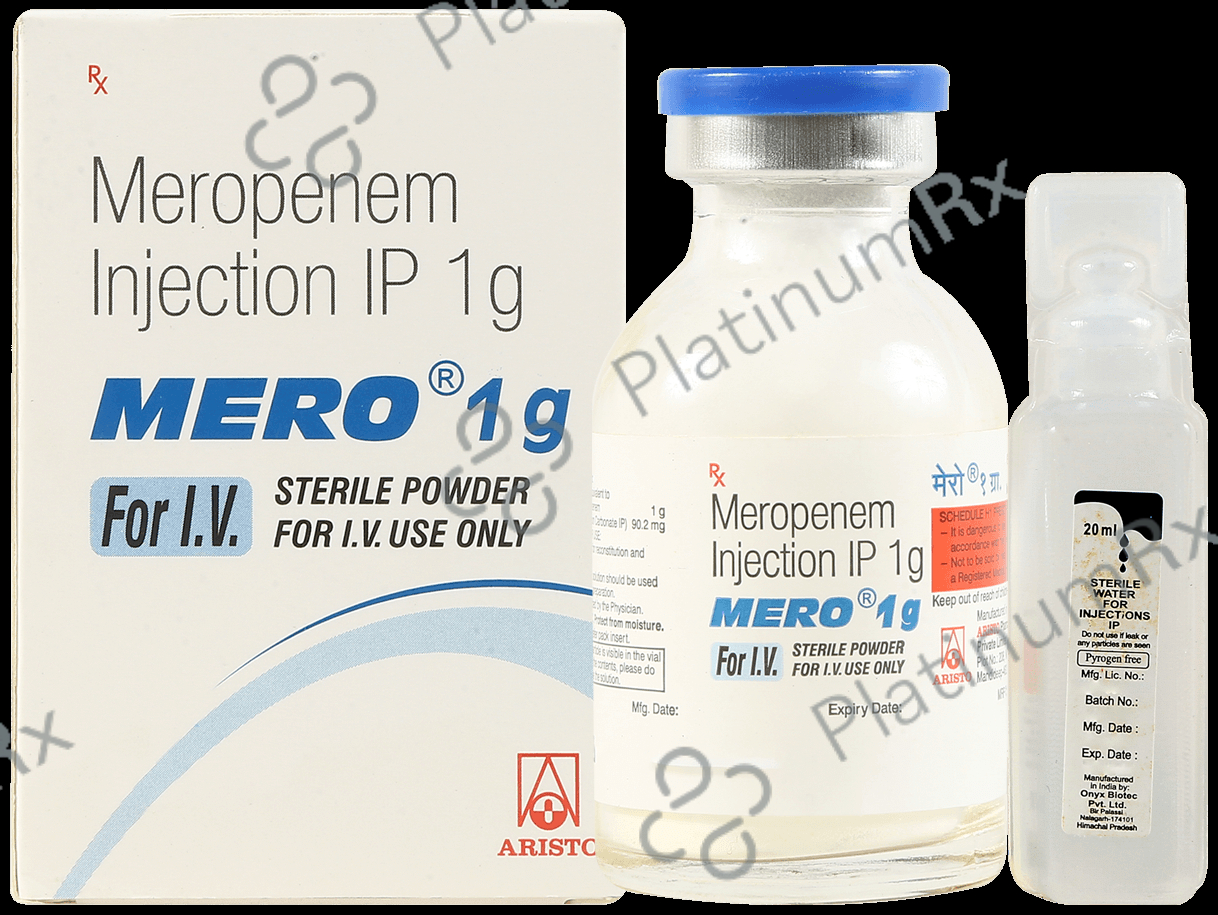 Mero 1gm Injection 1s