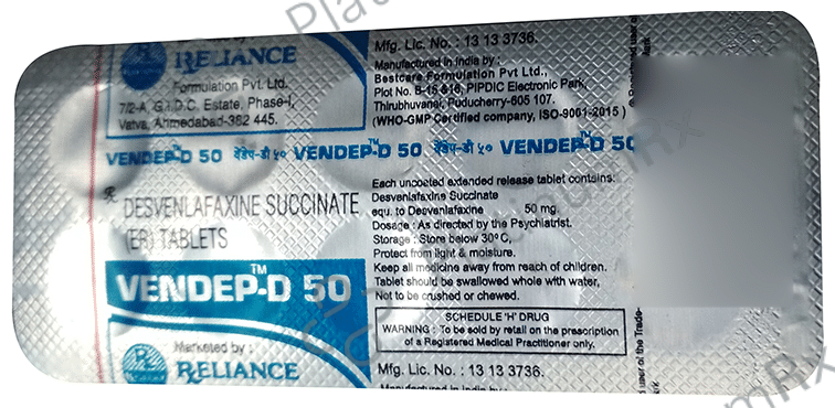 Vendep-D 50 Tablet ER