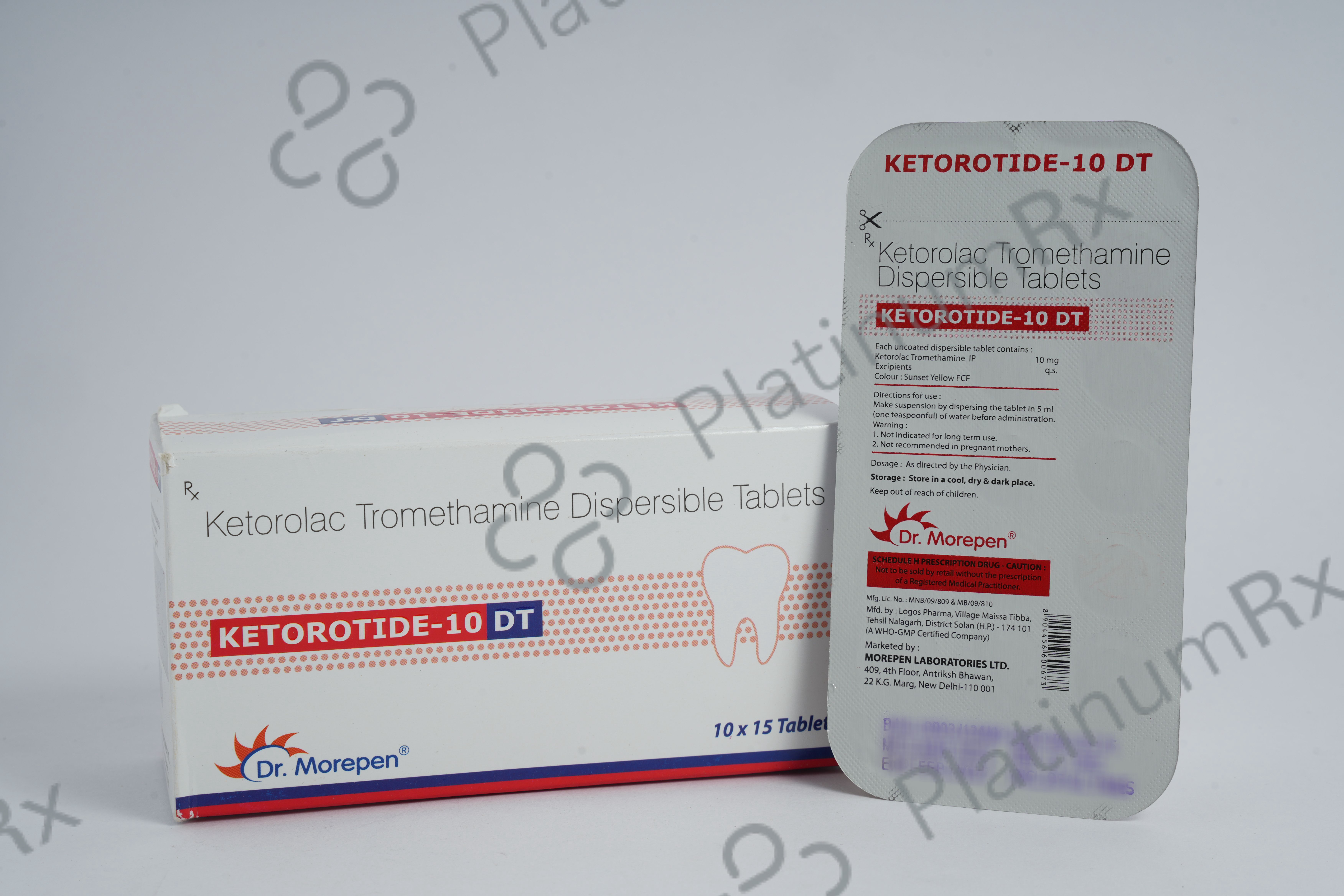 Ketorotide 10mg DT Tablet 15s
