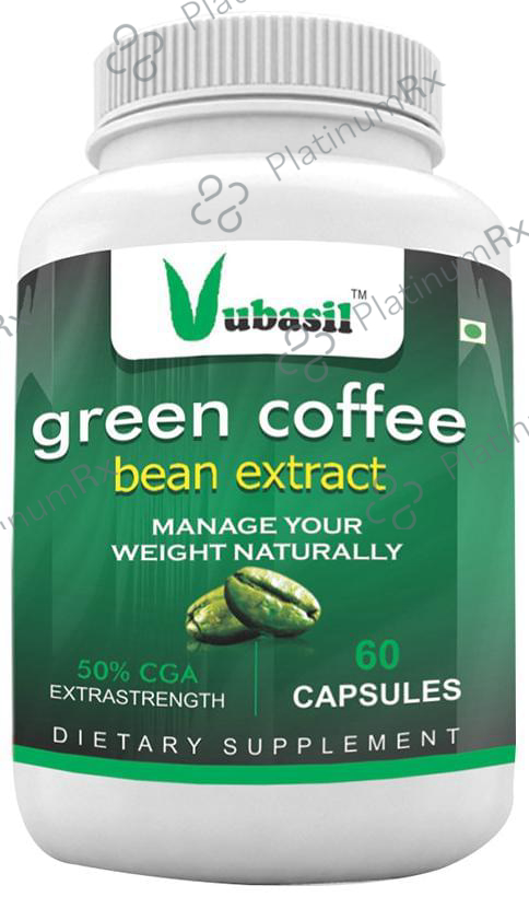 Vubasil Green Coffee Bean Extract (50% CGA) Capsule 60 capsules