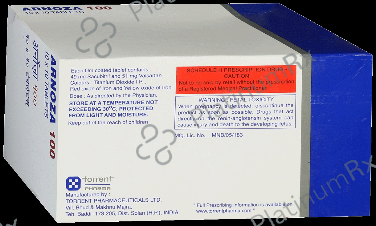 Arnoza 100mg Tablet 10s