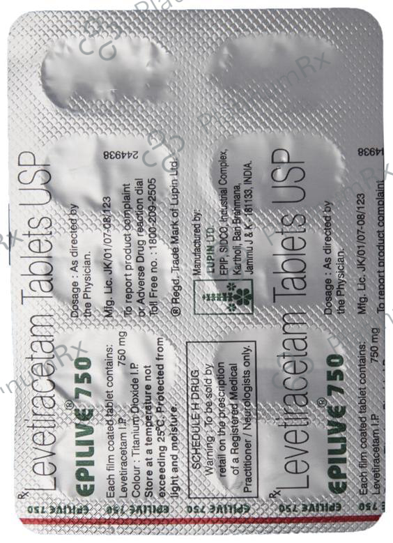 Epilive 750mg Tablet 10s