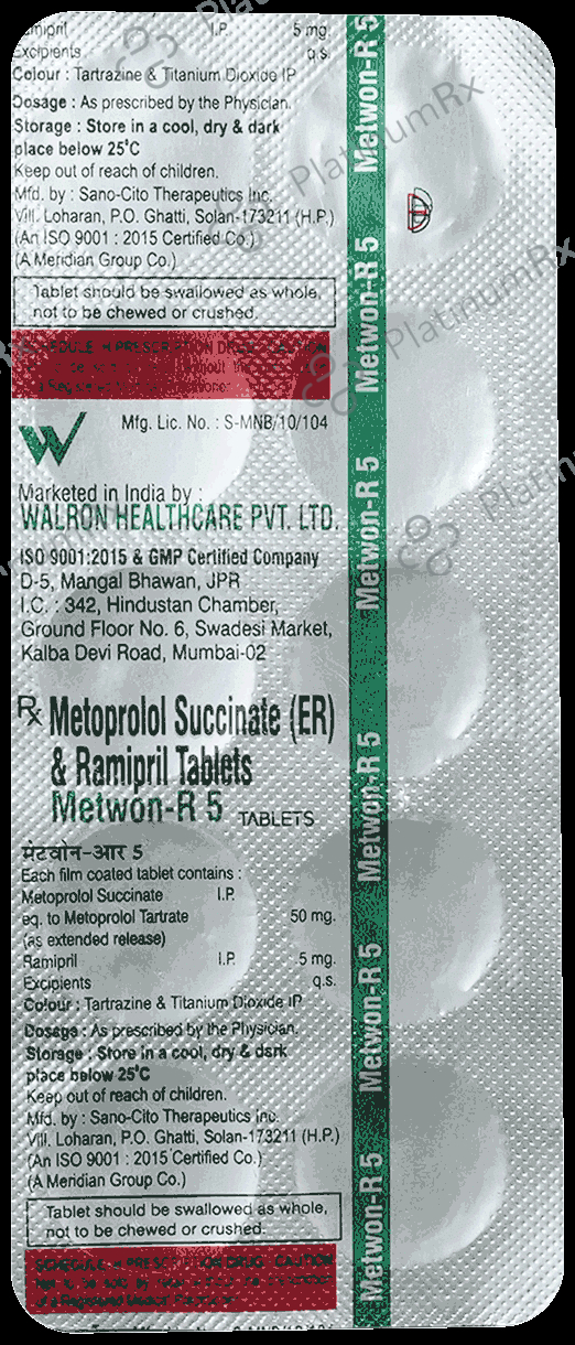 Metwon-R 5 Tablet ER