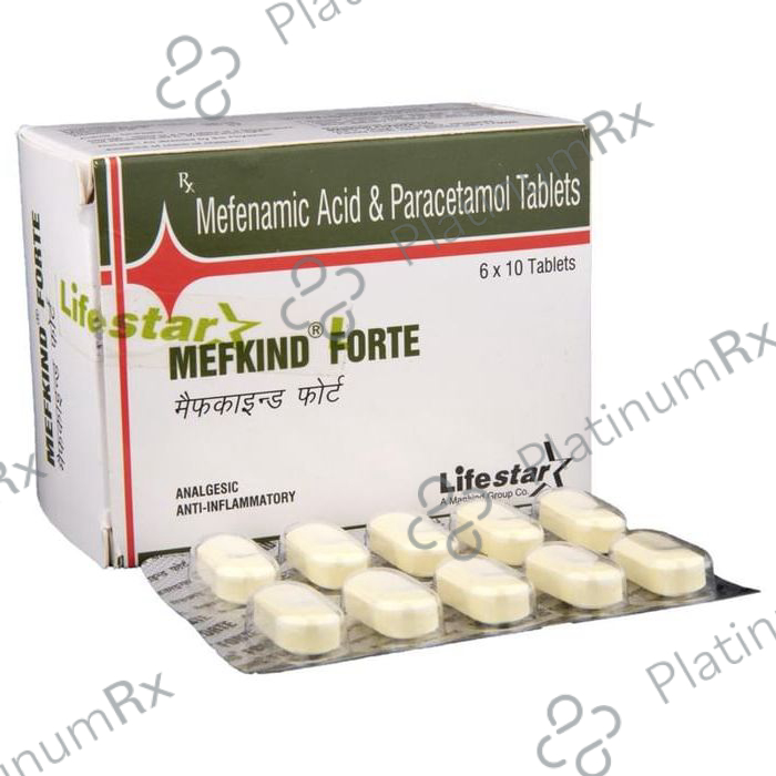 Mefkind Forte 500/325mg Tablet 10s