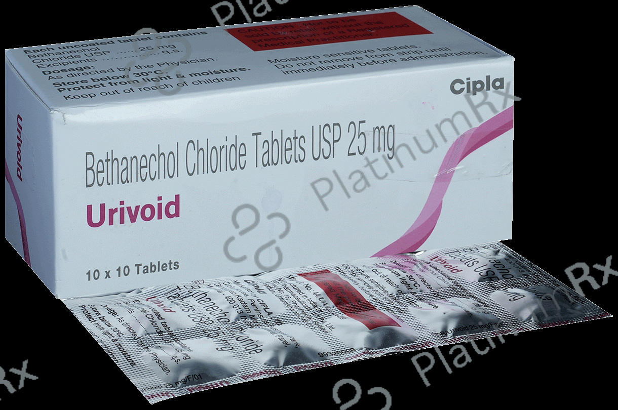 Urivoid 25mg Tablet 10s