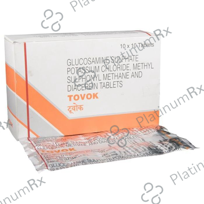 Tovok 50/750/250mg Tablet 10s