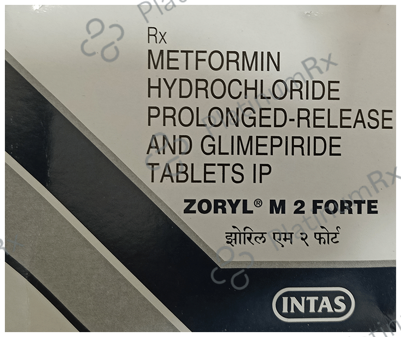 Zoryl M2 Forte 2/1000mg Tablet PR 15s
