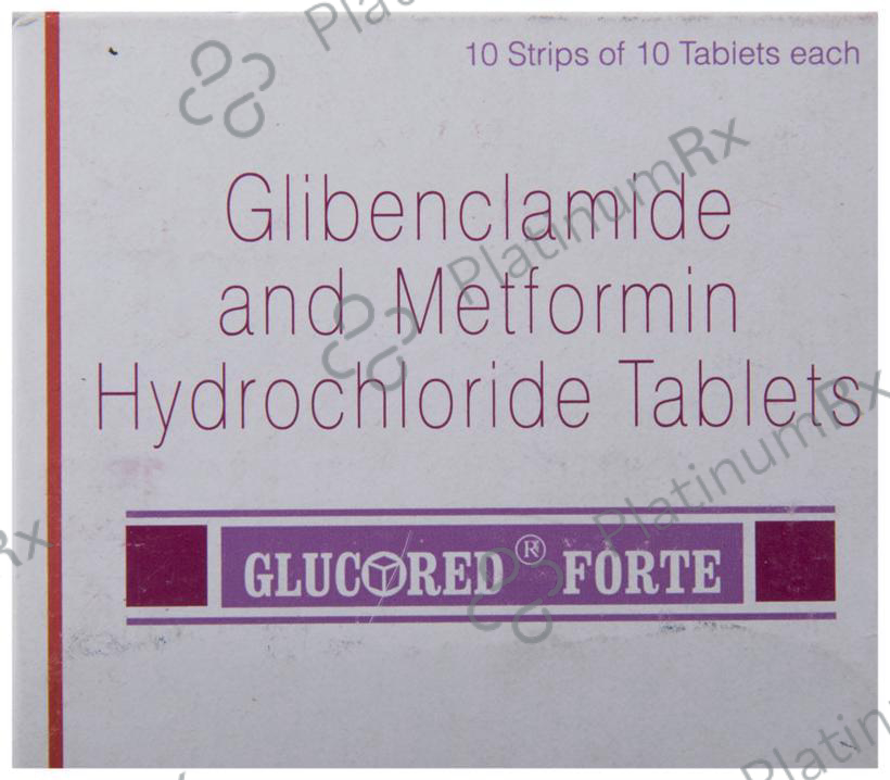 Glucored Forte 5/500mg Tablet 10s
