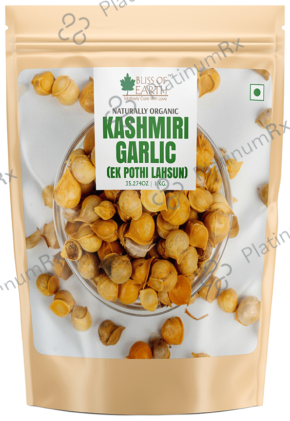 Bliss of Earth Naturally Organic Kashmiri Garlic (Ek Pothi Lahsun) 1 kg