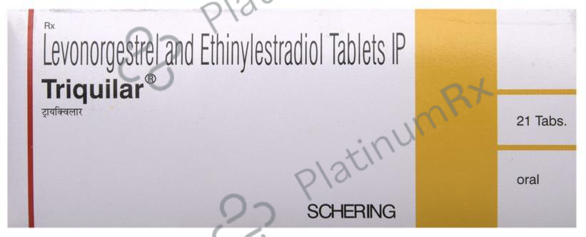Triquilar Kit 0.03/0.05mg Tablet 21s
