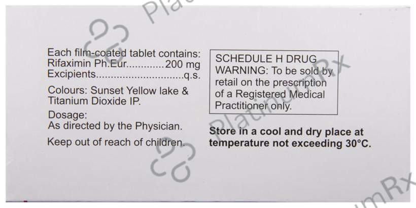 Rifakem 200mg Tablet 10s