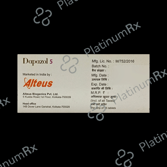 Dapazol 5 Tablet 10 Tablet