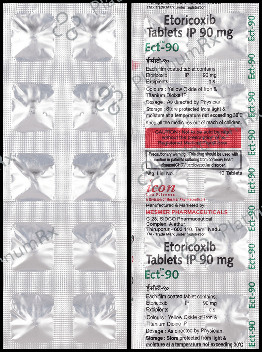 Ect 90mg Tablet 10s