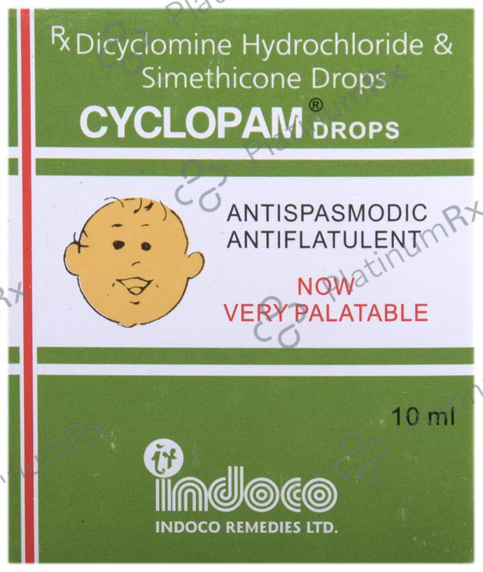 Cyclopam 10/40mg Drops 10ml