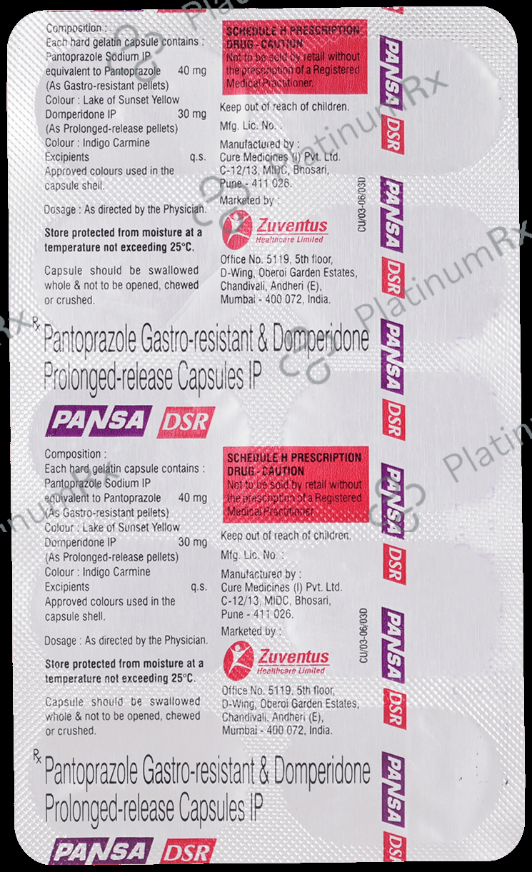 Pansa DSR Capsule