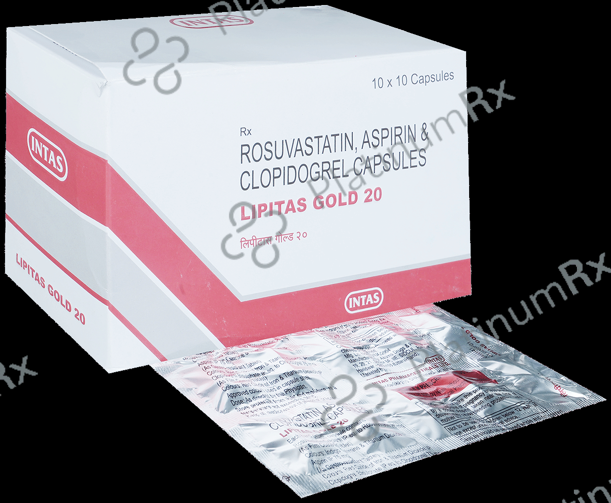 Lipitas Gold 75/20/75mg Capsule 10s