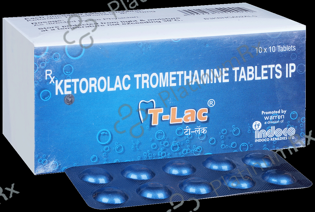T Lac 10mg Tablet 10s