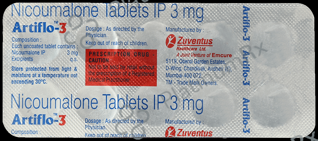 Artiflo 3mg Tablet 10s