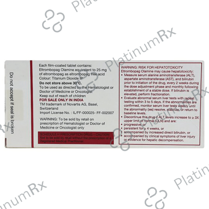 Revolade 25mg Tablet