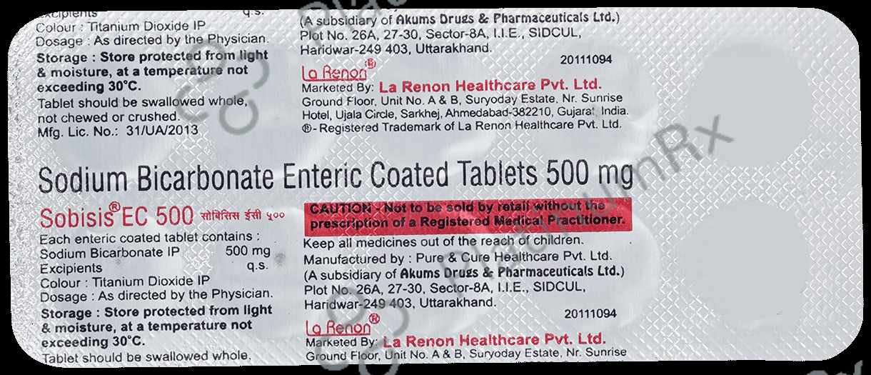 Sobisis EC 500mg Tablet 10s