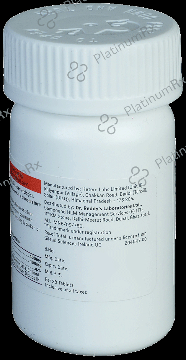 Resof Total 400mg/100mg Tablet